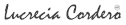 logo de calzado lucrecia cordero
