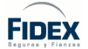 logo Fidex Agente de Seguros y de Fianzas