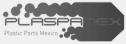 logo de plastic parts mexico / plaspamex